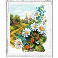 Набор для вышивания ЧУДЕСНАЯ ИГЛА арт.43-12 Милые сердцу 20х26 см