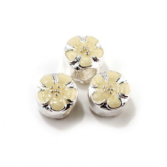 Бусины металлические с эмалью арт.PN-C172 10х12мм, in ? 5мм