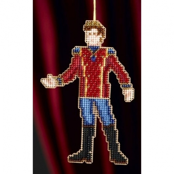 Набор для вышивания бисером MILL HILL Принц 7х11 см Набор для вышивания бисером MILL HILL Принц 7х11 см