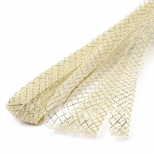 Регилин TBY мягкий MF-20 шир.20мм цв.A07 кремовый/золото уп.23м Регилин TBY мягкий MF-20 шир.20мм цв.A07 кремовый/золото уп.23м