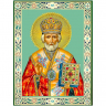Картины мозаикой Molly арт.KM0292 Николай Чудотворец 30х40 см