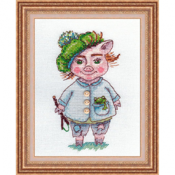 Набор для вышивания NEOCRAFT арт.Рз-29 Хулиганка 8х15 см