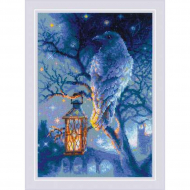 Набор для вышивания РИОЛИС арт.1876 Мудрый ворон 21х30 см