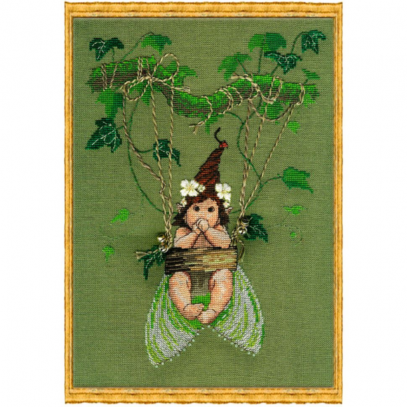 Набор для вышивания NIMUE арт.51-A0028 K La Balancoire (Качели) 19х26 см