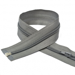 Молния MaxZipper пласт. спираль №5-N 40см цв.F312 т.серый уп.50шт
