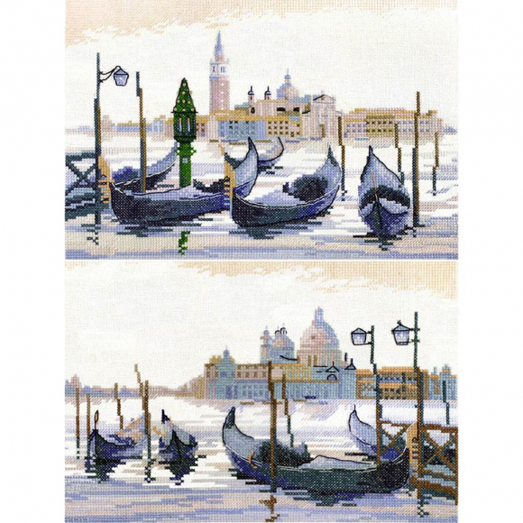 Набор для вышивания МАРЬЯ ИСКУСНИЦА арт.12.012.08 Пейзажи Адриатики 21х15 см