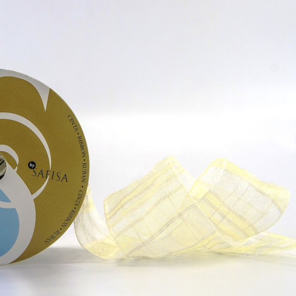 32803_Лента с рисунком SAFISA, арт.P25205-25 мм, 2м, цвет 02 шампань 32803_Лента с рисунком SAFISA, арт.P25205-25 мм, 2м, цвет 02 шампань