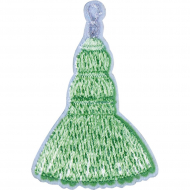 Термоаппликация "Кисточка зеленая"