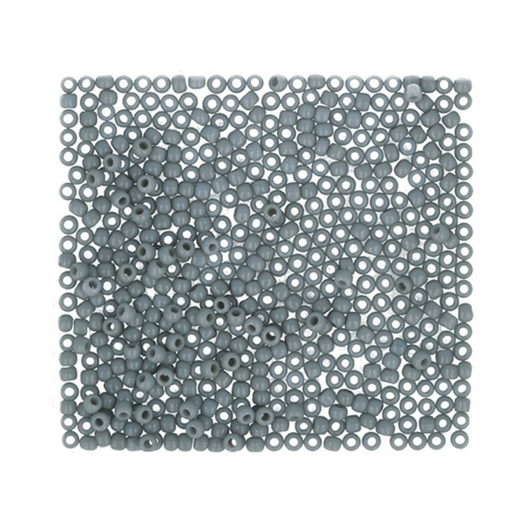 Бисер Япония "TOHO" 11/0  круглый 1  2.2 мм 5 х 5 г №0053 св.серый