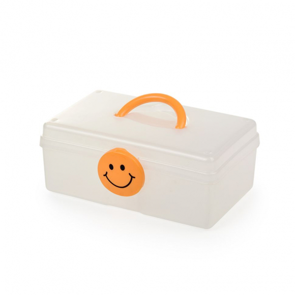 Пенал для мелочей, арт.TBY 56-004, пластик, цв.прозрачный, разм.16,5х9,5х7см