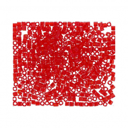 Бисер Япония "TOHO" CUBE №1  1.5 мм 5 х 5 г №0005C гранатовый