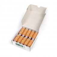 Нитки армированные 45ЛЛ 200 м цв.4406 св.оранжевый Нитки армированные 45ЛЛ 200 м цв.4406 св.оранжевый