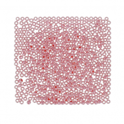 Бисер Япония "TOHO" 10/0  круглый 2  2.4 мм 5 х 5 г №0906 розово-малиновый/перл