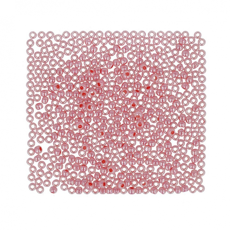 Бисер Япония "TOHO" 10/0  круглый 2  2.4 мм 5 х 5 г №0906 розово-малиновый/перл