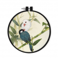 Набор для вышивания крестом XIU CRAFTS арт.2032605 Две птицы 15х15 см