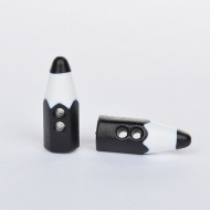 Пуговицы пластик Карандаш LF K-34 цв.черный 32L-20мм, 2 прокола, 72 шт Пуговицы пластик Карандаш LF K-34 цв.черный 32L-20мм, 2 прокола, 72 шт