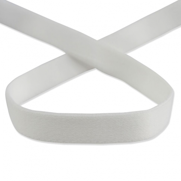 92835_Резинка бретелечная, 10 мм, цвет белый