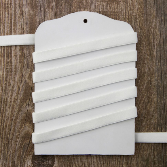 92835_Резинка бретелечная, 10 мм, цвет белый