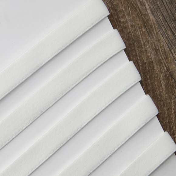 92835_Резинка бретелечная, 10 мм, цвет белый