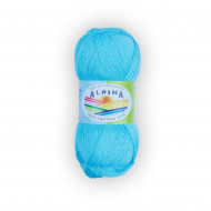 Пряжа ALPINA VIVEN (100% бамбук) 10х50г/405м цв.11 св.голубой