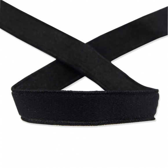 92843_Резинка бретелечная, 12 мм, черная
