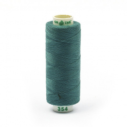 Нитки Dor Tak бытовые 40/2 полиэстер 366м цв.354 бирюзовый