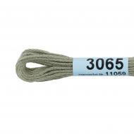 Нитки для вышивания Gamma мулине (0820-3070) 100% хлопок 24 x 8 м цв.3065 оливковый