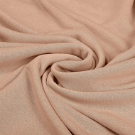 Ткань трикотаж Футер 3х нитка петля хлопок 310г пенье 180см карамель рул.35-60м рул.35-60м