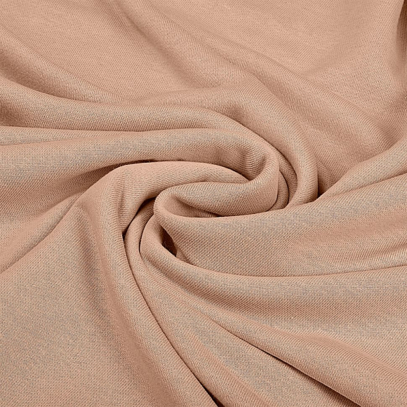 Ткань трикотаж Футер 3х нитка петля хлопок 310г пенье 180см карамель рул.35-60м рул.35-60м