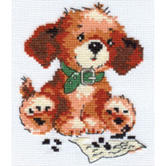 Набор для вышивания АЛИСА арт.0-37 Тоша 10х13 см