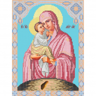 Рисунок на ткани ВЕРТОГРАДЪ арт. C806 Богородица Почаевская 21х28 см