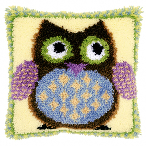Набор для вышивания VERVACO арт.PN-0149283 Подушка Мистер Сова 40х40 см Набор для вышивания VERVACO арт.PN-0149283 Подушка Мистер Сова 40х40 см