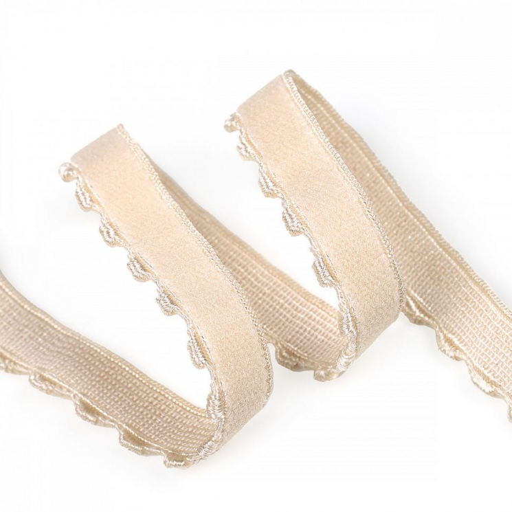 Резинка  TBY бельевая (отделочная) арт.ЕТ-1 10мм цв.S126 бежевый уп.50 м