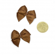 Бантики пришивные арт.MJ.RF.072.06 1,5см цв.06 коричневый уп.100шт Бантики пришивные арт.MJ.RF.072.06 1,5см цв.06 коричневый уп.100шт