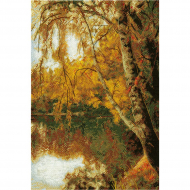 Набор для вышивания PANNA арт. PS-0965 Осень пришла 24,5х36 см