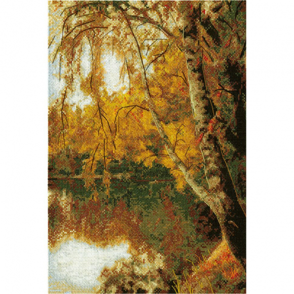 Набор для вышивания PANNA арт. PS-0965 Осень пришла 24,5х36 см