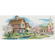Набор для вышивания DERWENTWATER DESIGNS арт.LAN07 Blossom Lane 33х14,5 см