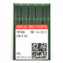 Игла для промышленных швейных машин Groz-Beckert DBxK5 R  №80 уп.10 шт. арт.757835