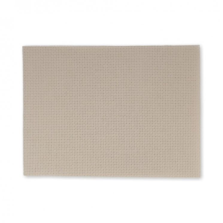 Канва Gamma K04 Aida №14 100% хлопок 30 x 40 см уп.5 шт цв.серо-бежевый