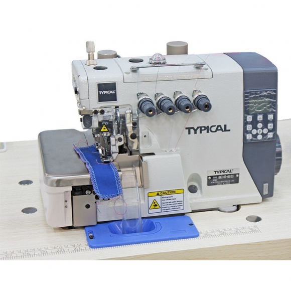 Оверлок Typical 4-х нит. (комплект: голова+стол+устройство) GN7100-4/D3