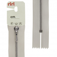 137505_Молния металл, Ni, слайдер Tropf, 4 мм, неразъёмная карманная, 18 см, цвет 2111, бело-бежевый светл 137505_Молния металл, Ni, слайдер Tropf, 4 мм, неразъёмная карманная, 18 см, цвет 2111, бело-бежевый светл