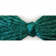 Нитки мулине цв.3610 зеленый 12х10м С-Пб