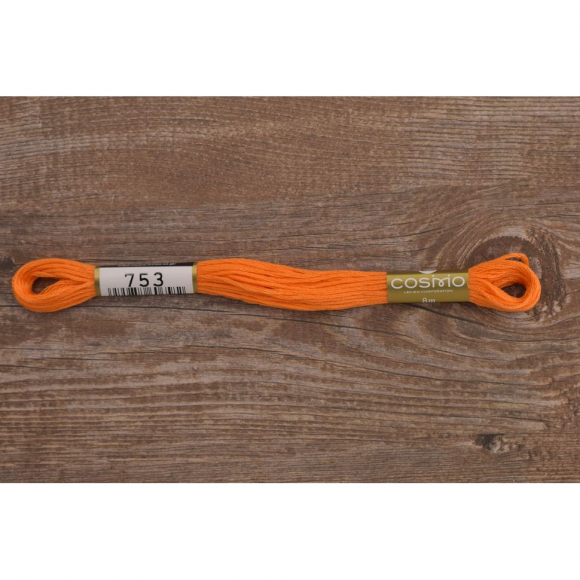 Мулине COSMO однотонный цвет 753