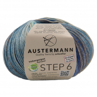 105090_Пряжа Step 6 Irish Rainbow Colours, 75% шерсть, 25% полиамид, 410 м, 150 г