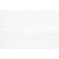 Пряжа для вязания ПЕХ Хлопок Натуральный летний ассорт (100% хлопок) 5х100г/425 цв.001 белый