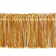 Бахрома для штор YELDA арт.N02 40мм цв. 1026 золото/бежевый уп.10м