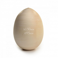 Деревянная заготовка из липы Magic 4 Hobby Яйцо h130мм d95мм уп.3шт