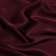 Ткань шелк Армани 90г/м? 97% ПЭ 3% Спандекс шир.150см арт.TBYArm-117 цв.117 бордо (сливовое вино) рул.25м