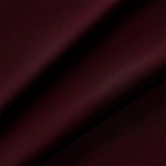 Ткань шелк Армани 90г/м? 97% ПЭ 3% Спандекс шир.150см арт.TBYArm-117 цв.117 бордо (сливовое вино) рул.25м