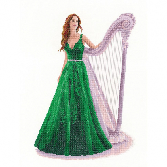 Набор для вышивания HERITAGE арт.JLDY1429E Дарси 26,5х39 см